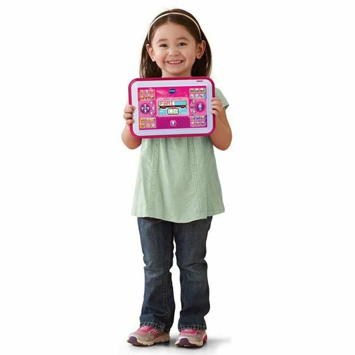 Toy computer Vtech Little App ES 18 x 26 x 4 cm Pinkki