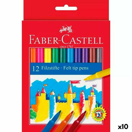 Tussisetti Faber-Castell Monivärinen (10 osaa)