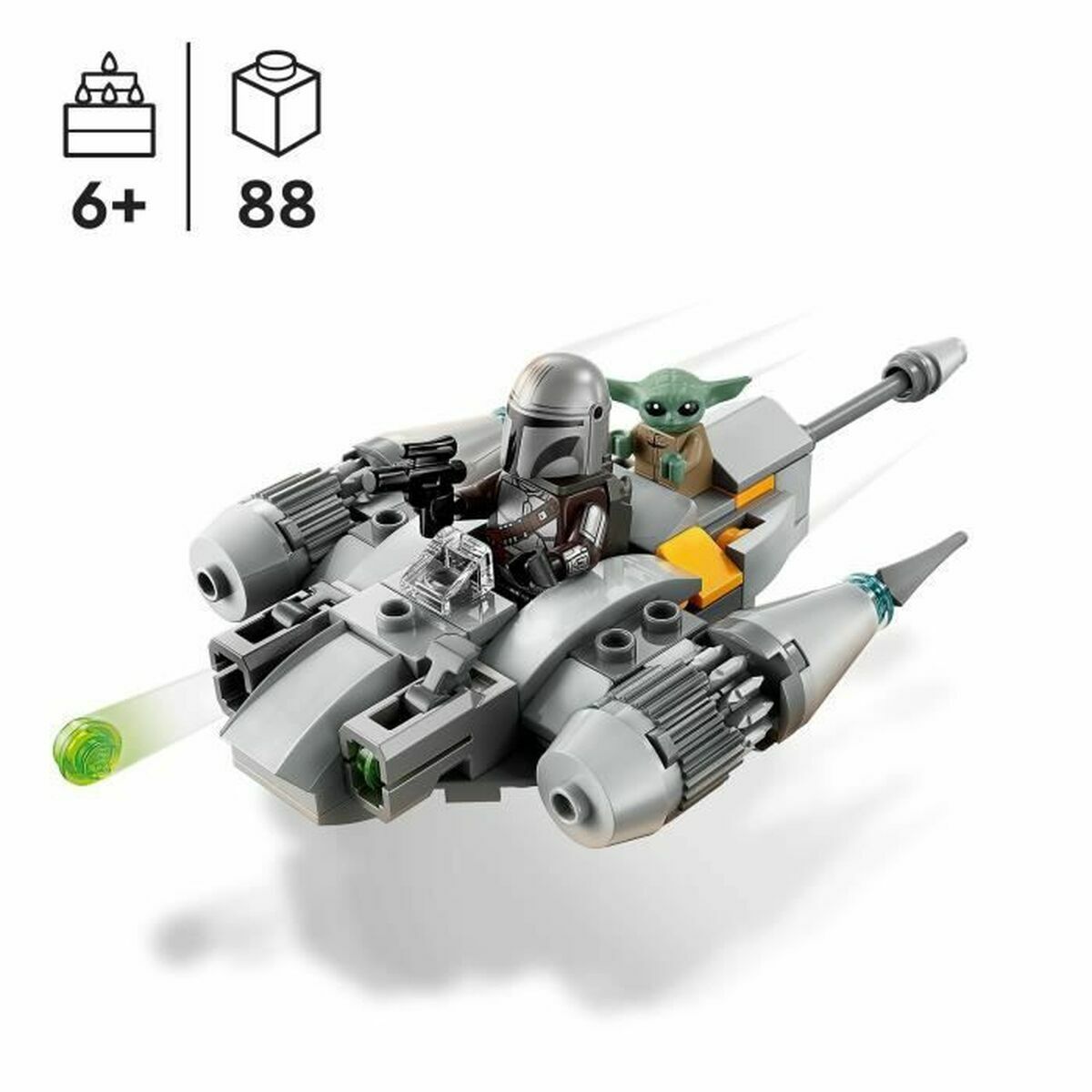 Playset Lego 75363 MICROFIGHTER N-1 MANDALORIAN 88 Kappaletta 1 osaa