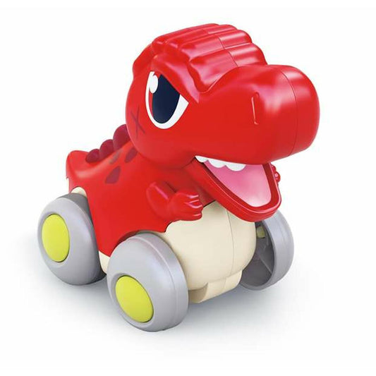 Vauhtimoottoriauto 13 x 12 x 13 cm Dinosaurus Punainen