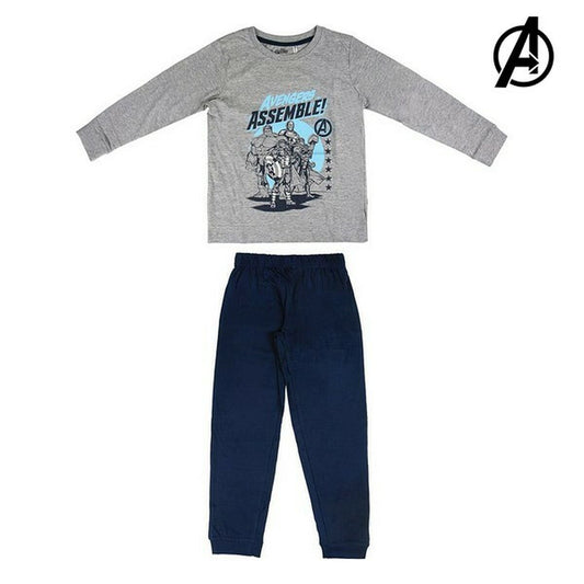 Pyjamat Lasten The Avengers 74172 Harmaa
