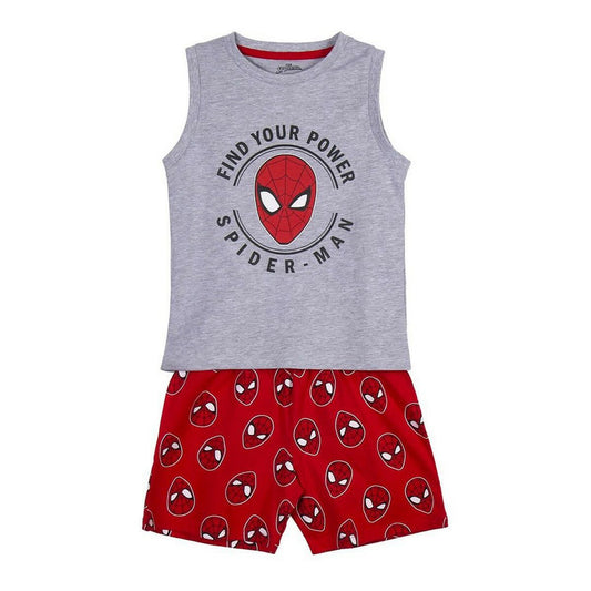 Pyjamat Spiderman Harmaa