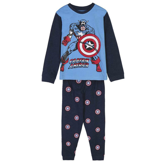Pyjamat Lasten Marvel Sininen