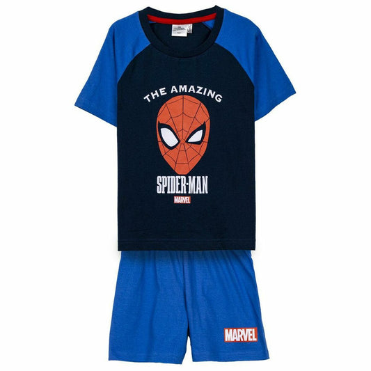 Pyjamat Lasten Spiderman Sininen