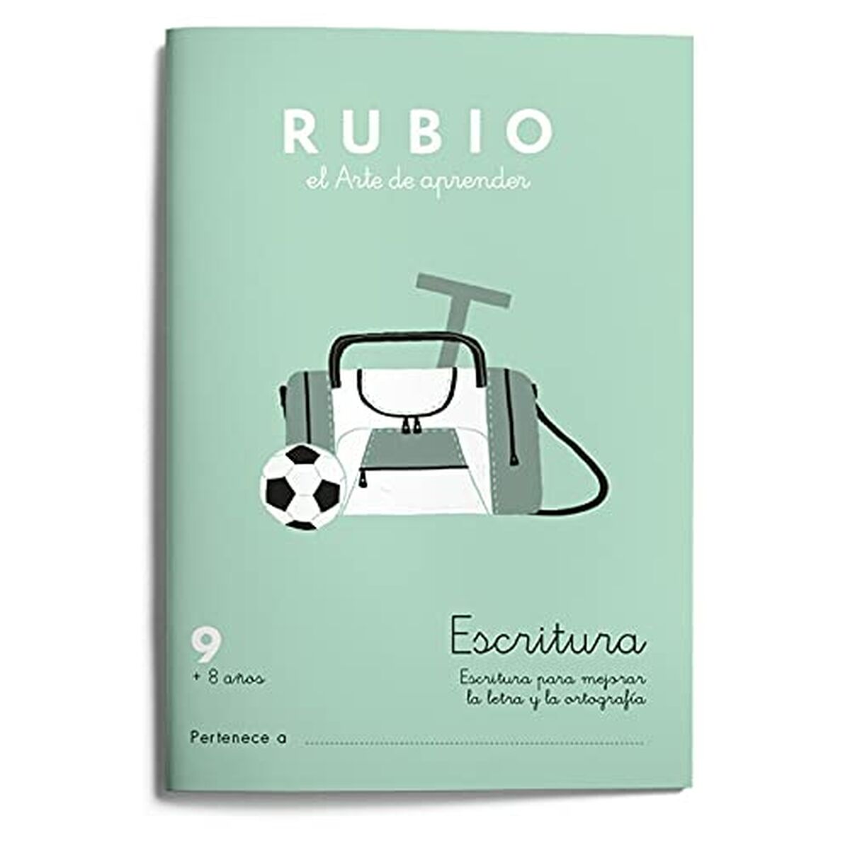 Writing and calligraphy notebook Rubio Nº9 A5 Espanja 20 Levyt (10 osaa)