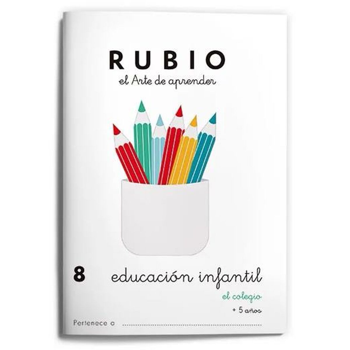 Early Childhood Education Notebook Rubio Nº8 A5 Espanja (10 osaa)
