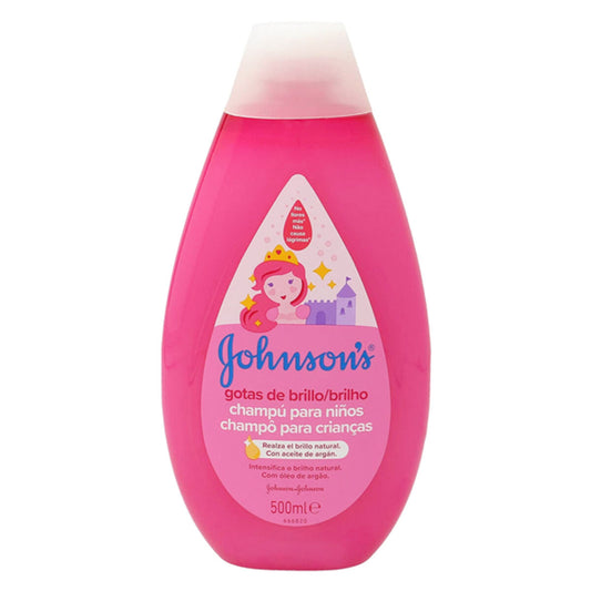 Shampoo BABY gotas de brillo Johnson's 9437600 (500 ml) 500 ml
