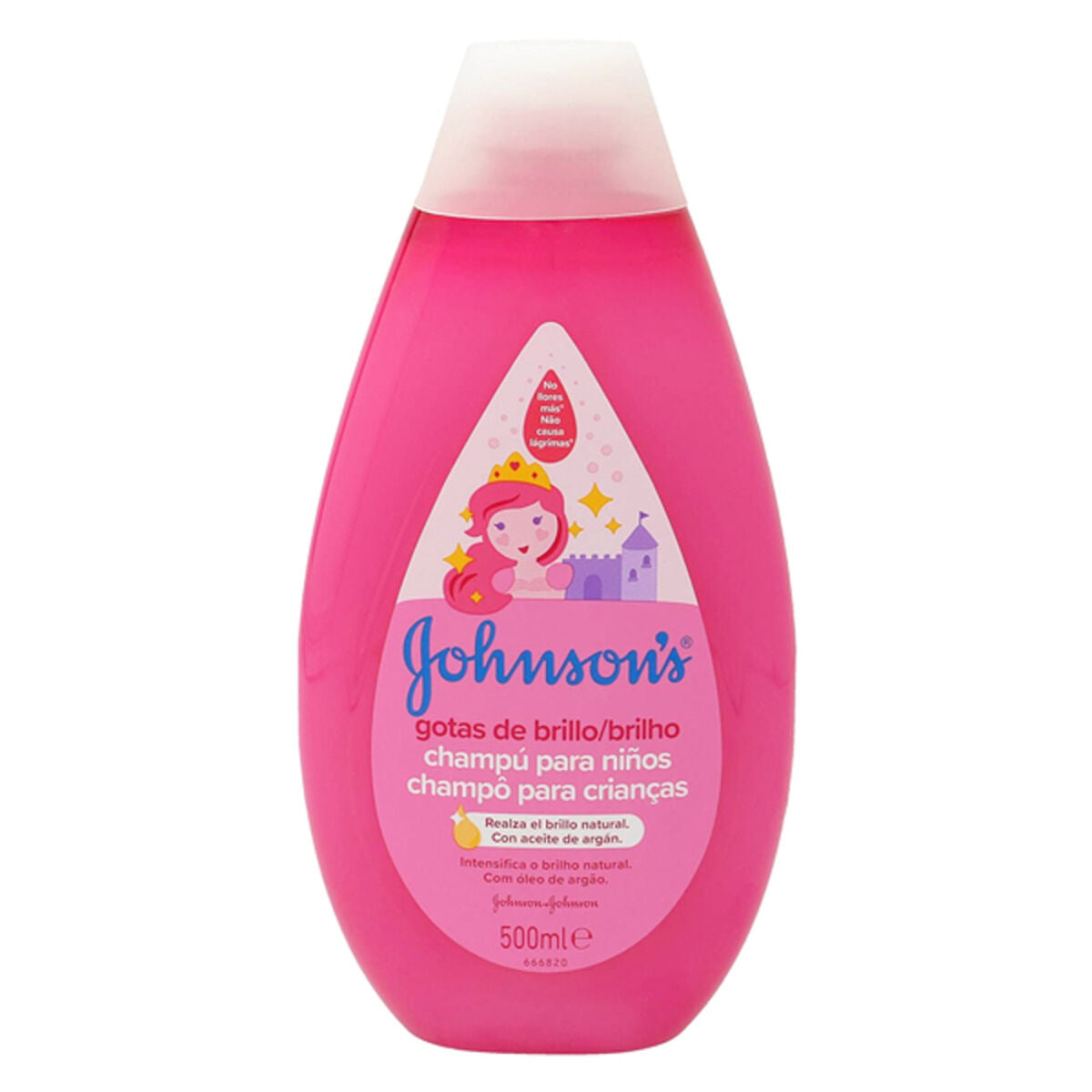 Shampoo BABY gotas de brillo Johnson's 9437600 (500 ml) 500 ml