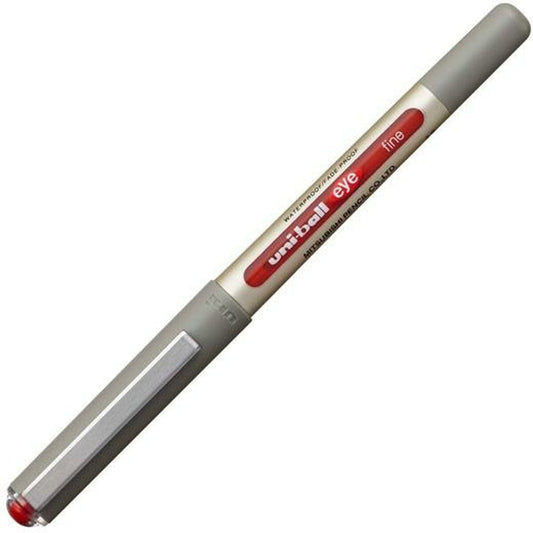 Liquid ink ballpoint pen Uni-Ball Rollerball Eye Fine UB-157 Punainen 12 osaa