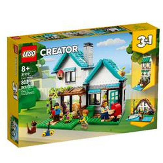 Playset Lego 31139 Cosy House 808 Kappaletta