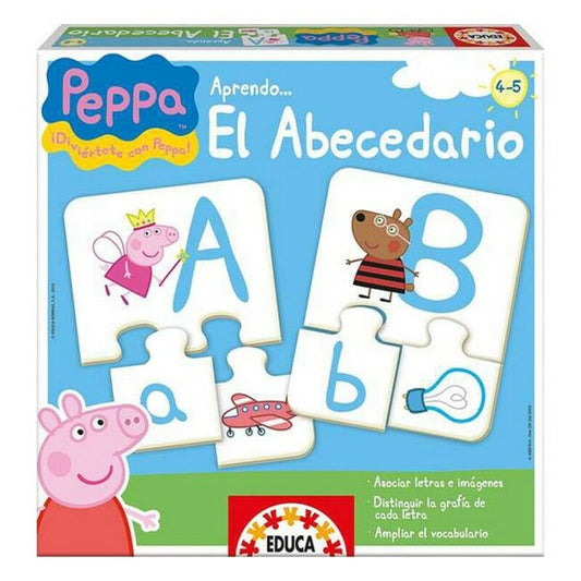 Opettavainen peli El Abecedario Peppa Pig Educa 29-15652 (ES)