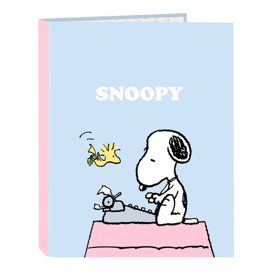Rengaskansio Snoopy Imagine Sininen A4 26.5 x 33 x 4 cm