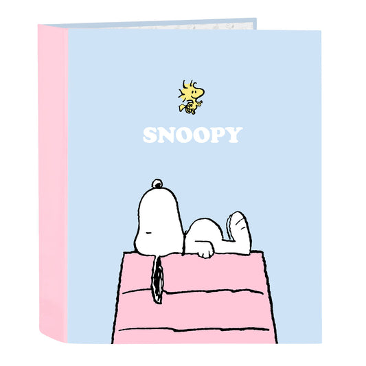 Rengaskansio Snoopy Imagine Sininen A4 (27 x 33 x 6 cm)