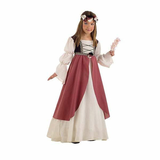Lasten asut Limit Costumes Clarisa Keskiaikainen nainen 2 Kappaletta