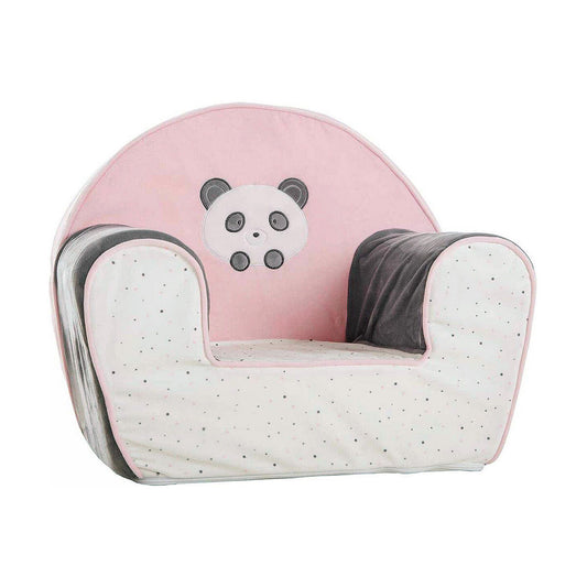 Lasten nojatuoli Vaaleanpunainen Pandakarhu 44 x 34 x 53 cm