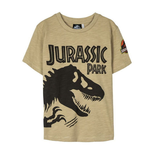 Lasten Lyhythihainen paita Jurassic Park Ruskea