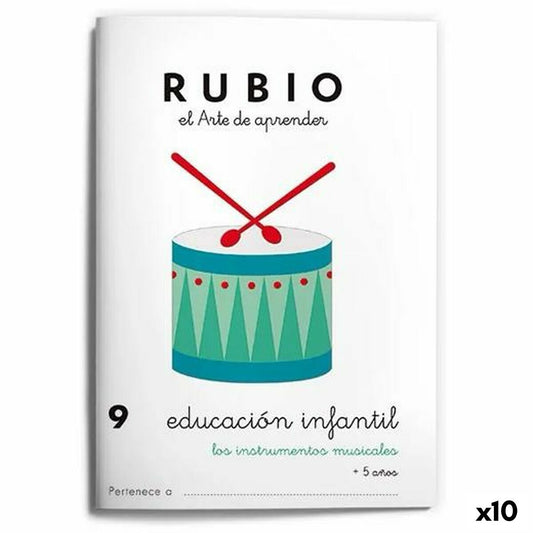 Early Childhood Education Notebook Rubio Nº9 A5 Espanja (10 osaa)