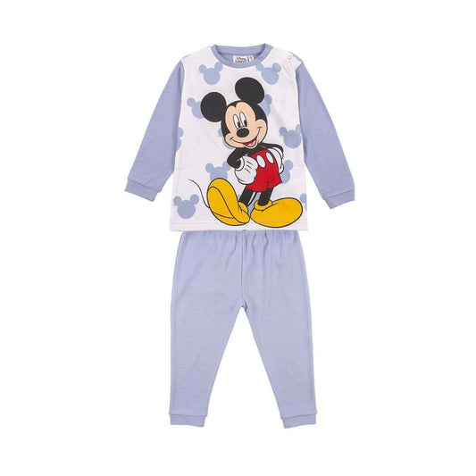Pyjamat Lasten Mickey Mouse Sininen