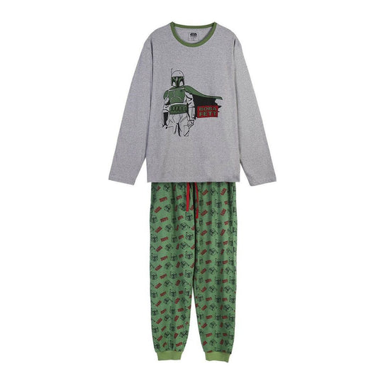 Pyjamat Lasten Boba Fett Harmaa Tummanvihreä