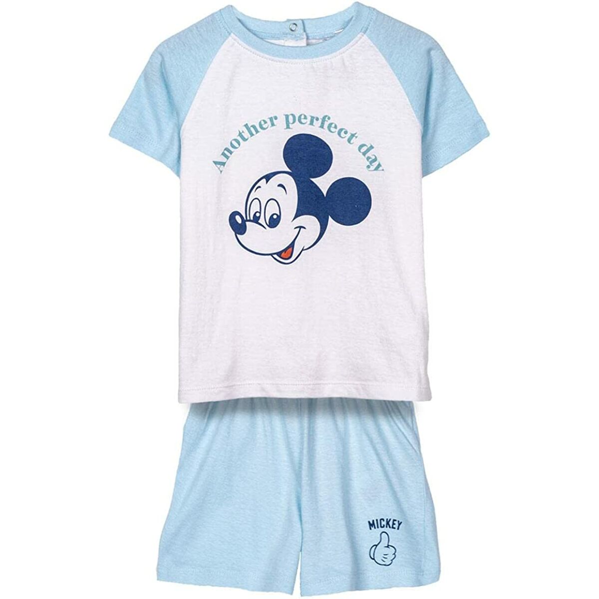 Pyjamat Lasten Mickey Mouse Vaaleansininen